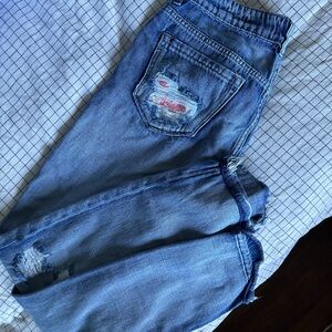 William Rast Women's Blue Boyfriend Jeans